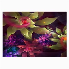 Fractal Flower Large Glasses Cloth by Sparkle