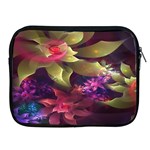 Fractal Flower Apple iPad 2/3/4 Zipper Cases Front