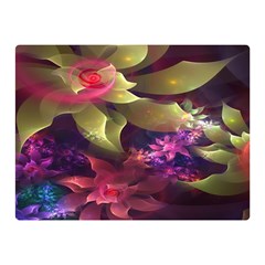 Fractal Flower Double Sided Flano Blanket (mini)  by Sparkle