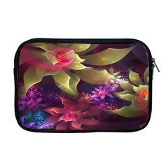 Fractal Flower Apple Macbook Pro 17  Zipper Case by Sparkle