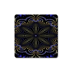 Fractal Mandale Square Magnet