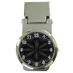 Fractal Mandale Money Clip Watches by Sparkle