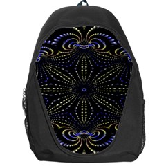 Fractal Mandale Backpack Bag by Sparkle