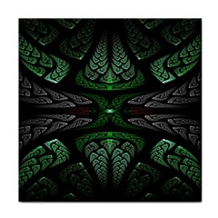 Fractal Illusion Face Towel by Sparkle