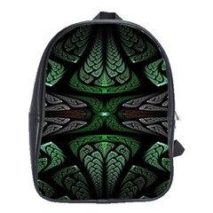 Fractal Illusion School Bag (large) by Sparkle