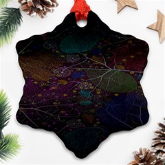 Fractal Leafs Ornament (snowflake) by Sparkle