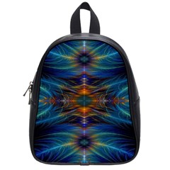 Fractal Flower School Bag (small) by Sparkle