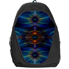 Fractal Flower Backpack Bag by Sparkle