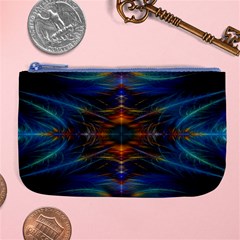 Fractal Flower Large Coin Purse by Sparkle