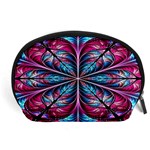 Fractal Flower Accessory Pouch (Large) Front