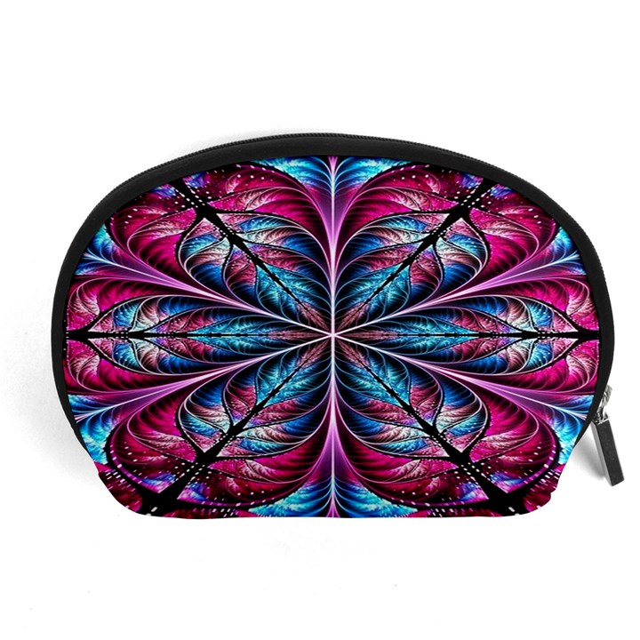 Fractal Flower Accessory Pouch (Large)