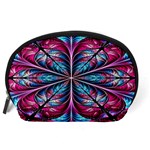 Fractal Flower Accessory Pouch (Large) Back