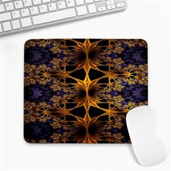 Fractal Flower Large Mousepads by Sparkle