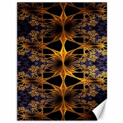 Fractal Flower Canvas 36  X 48  by Sparkle