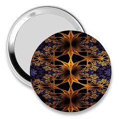 Fractal Flower 3  Handbag Mirrors by Sparkle