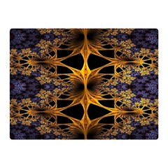 Fractal Flower Double Sided Flano Blanket (mini)  by Sparkle