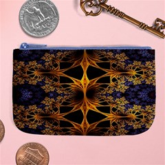 Fractal Flower Large Coin Purse by Sparkle