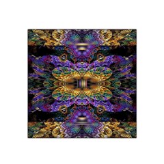 Fractal Illusion Satin Bandana Scarf by Sparkle