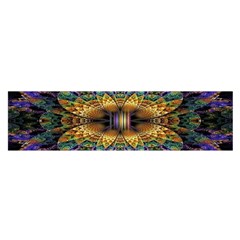 Fractal Illusion Satin Scarf (oblong) by Sparkle