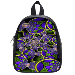 Fractalbubbles School Bag (small) by Sparkle