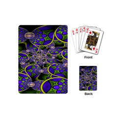 Fractalbubbles Playing Cards Single Design (mini) by Sparkle