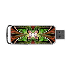 Fractal Design Portable Usb Flash (two Sides) by Sparkle