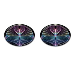 Fractal Design Cufflinks (oval) by Sparkle