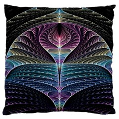 Fractal Design Large Cushion Case (one Side) by Sparkle