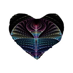 Fractal Design Standard 16  Premium Heart Shape Cushions by Sparkle