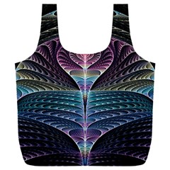 Fractal Design Full Print Recycle Bag (xxxl) by Sparkle