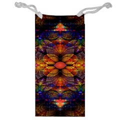 Fractal Flower Jewelry Bag by Sparkle