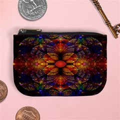 Fractal Flower Mini Coin Purse by Sparkle