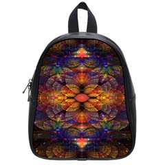 Fractal Flower School Bag (small) by Sparkle