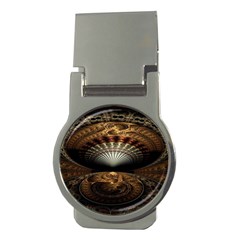 Fractal Illusion Money Clips (round) 