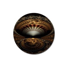 Fractal Illusion Magnet 3  (round)