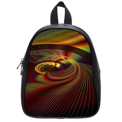 Fractal Illusion School Bag (small) by Sparkle