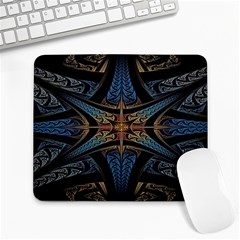 Fractal Flower Large Mousepads by Sparkle