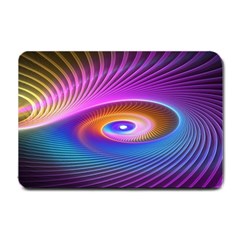 Fractal Illusion Small Doormat  by Sparkle