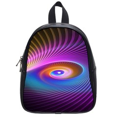 Fractal Illusion School Bag (small) by Sparkle