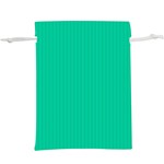 Caribbean Green -  Lightweight Drawstring Pouch (XL) Back