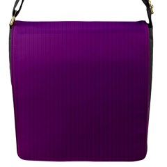 Dark Orchid - Flap Closure Messenger Bag (s) by FashionLane