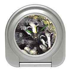 As Rare As Badgers Eggs - By Larenard Travel Alarm Clock