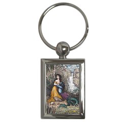 Blessed Is The Woman - By Larenard Key Chain (rectangle)