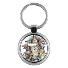 Songs Of The Earth - By Larenard Key Chain (round)