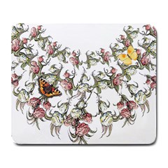 Lady Of The Flowers - By Larenard Large Mousepads by LaRenard