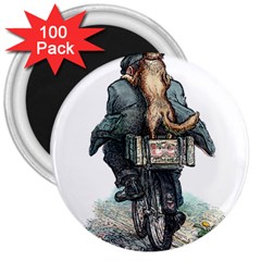 Easyrider - By Larenard 3  Magnets (100 Pack) by LaRenard