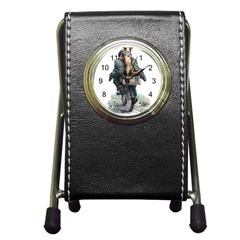 Easyrider - By Larenard Pen Holder Desk Clock