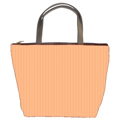 Cantaloupe Orange - Bucket Bag by FashionLane