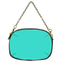 Turquoise - Chain Purse (One Side)