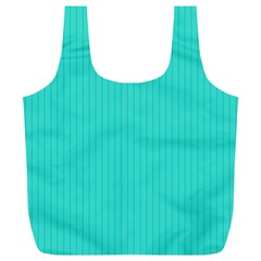 Turquoise - Full Print Recycle Bag (XL)